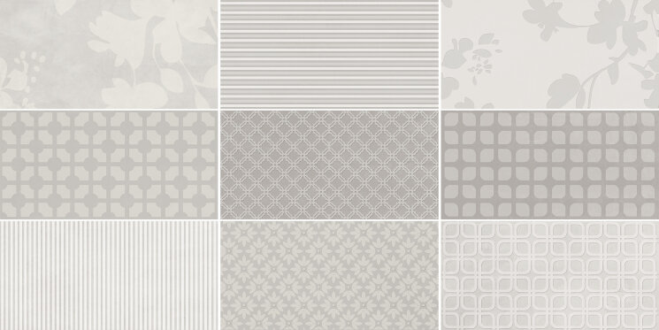 Плитка 12,5x25 Lumiere Decor Grey-Lumiere-187787 з колекції Lumiere Dune