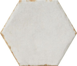 Плитка Bianco Antico Esagona - 15.8x18.3 1080612 Cotto del Campiano