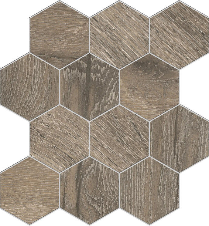 Мозаїка Mosaico Esa K 96 Cenere - 29.5x34 NC66 Shizen з колекції Shizen Edimax Astor