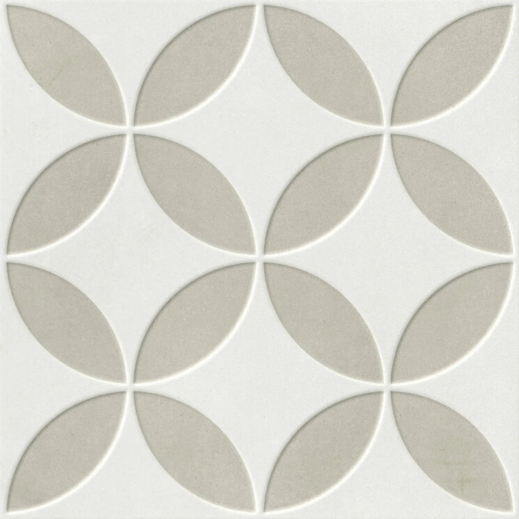 Плитка MAYARI TAUPE PETALS LT 22 3 - 22.3x22.3 37796 Mayari з колекції Mayari Harmony