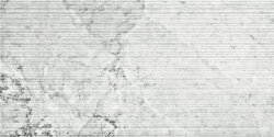 Плитка (30.5x61) 650201 Groove Bianco Carrara - Stone Jewels