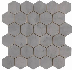 Мозаїка (30x30) Hexagono Acero Pearl - Acero