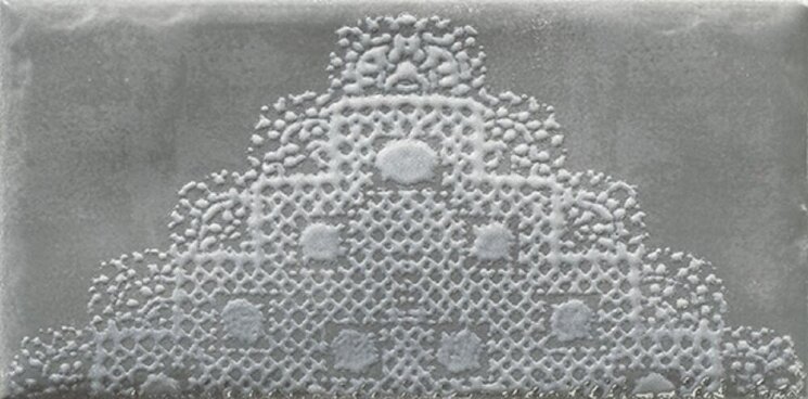 Декор Nero Inserto C 9.8x19.8 Moli Paradyz з колекції Moli Paradyz