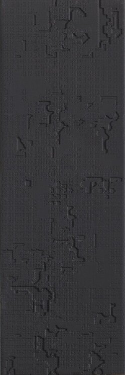 Плитка (18x54) Pubc02 Cloud Relief Nero - Bas-Relief з колекції Bas-Relief Mutina