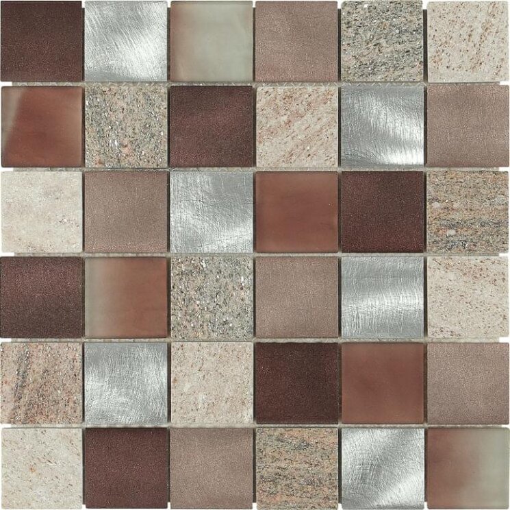 Мозаїка Magma Copper 29.8x29.8 Mosaico Dune з колекції Mosaico Dune Мозаїка Magma Copper 29.8x29.8 Mosaico Dune з колекції Mosaico Dune