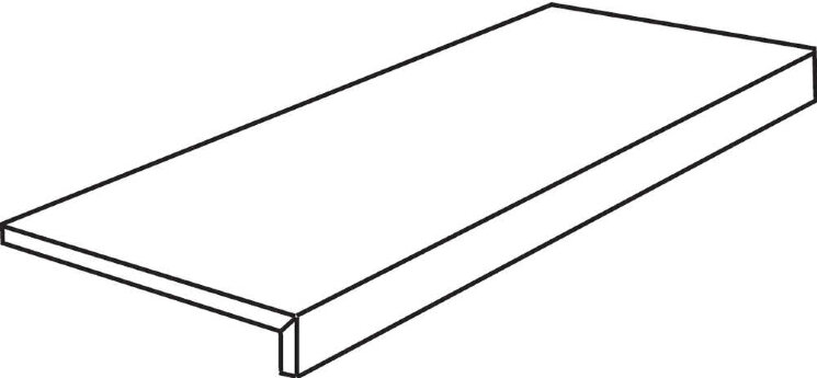 Сходинка 30x120 Costa Retta Arg. Grigi - Costruire - 1062537 з колекції Costruire Serenissima