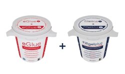 Суміші () Epoxy Installation Kit Uvr E Glue +Fillgel 4407 Marrone Avana - Adhesives and Grouts