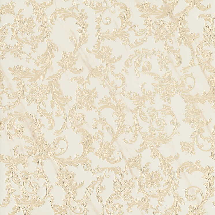 Декор (58.5x58.5) 2407010 Mod. Barocco Bianco - Marble з колекції Marble Versace Декор (58.5x58.5) 2407010 Mod. Barocco Bianco - Marble з колекції Marble Versace