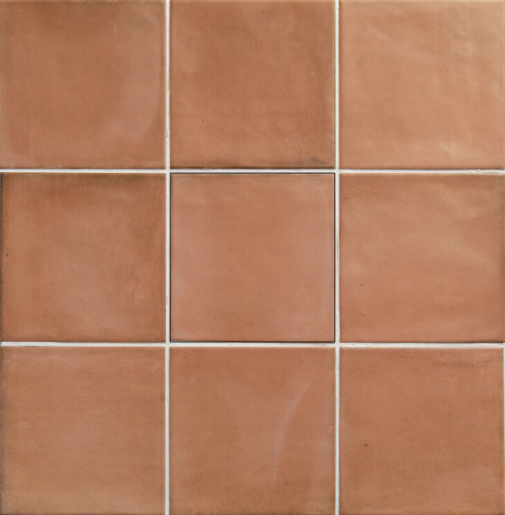 Плитка clay salmon - 12.3x12.3 A039225 Fayenza з колекції Fayenza Ape