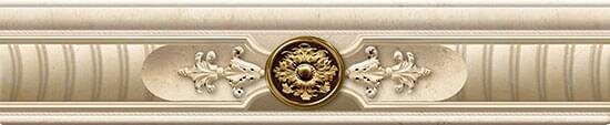 Бордюр Cenefa Hermitage 7x34 Crema Marfil Gayafores з колекції Crema Marfil Gayafores
