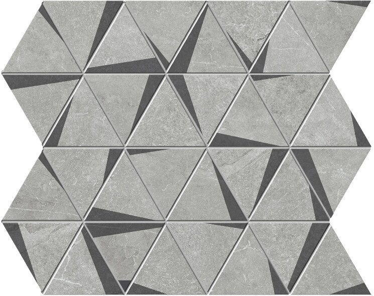 Мозаїка 27x30 AHMT Ash Mosaico Tangram Supergres Coast Road з колекції Coast Road Supergres