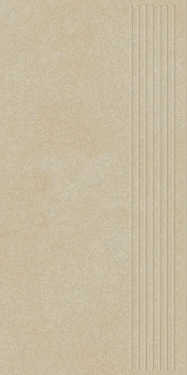 Плитка 30x60 Archicross Base Beige Stopnica Prasowana Matt Paradyz з колекції Archicross Base Paradyz