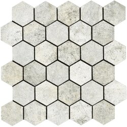 Мозаїка 28x29 154313 Bone esagona nat rett La Fabbrica Jungle Stone