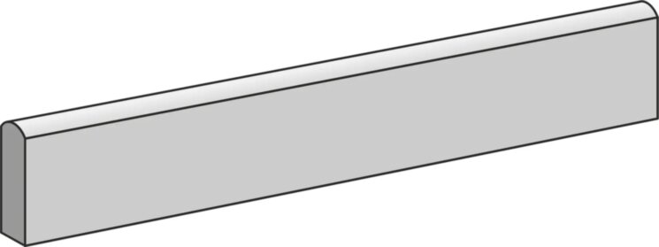 Плінтус 7.5x60.4 Factory Greige Battiscopa Abitare Factory з колекції Factory Abitare