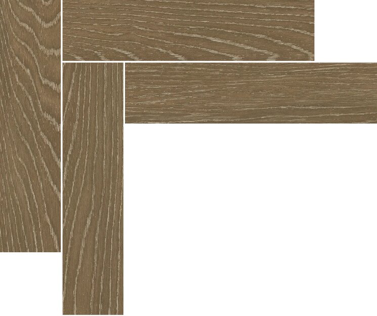 36x43 332B4AW981 Nordik Dec Grid Walnut Revigres Nordik з колекції Nordik Revigres