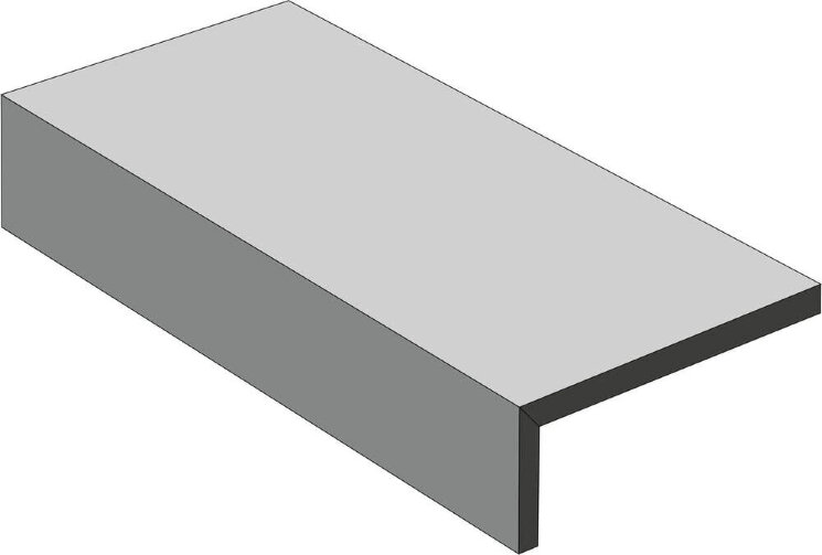 Сходинка (15.7x47.8) 16616- Elemento ALNut - V-Stone з колекції V-Stone Settecento