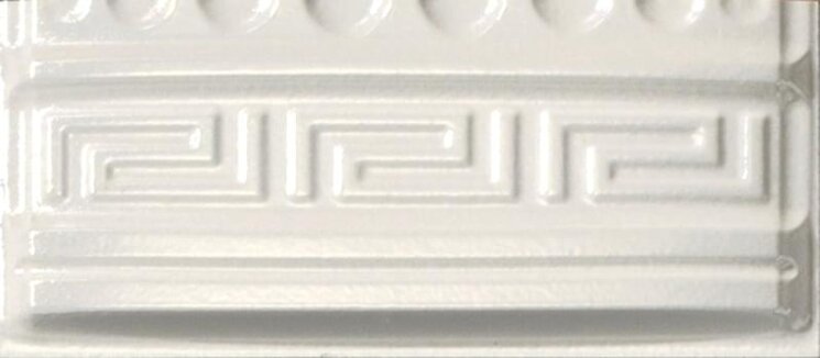 Декор Terminale Colonna White 8x19.7 Palace Gold Versace з колекції Palace Gold Versace