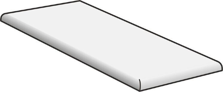 Кутова сходинка 60x90 Gradone Angolare Stondato (R - Dx) Rett Hla 203 - Lavaredo2 з колекції Lavaredo2 Del Conca Кутова сходинка 60x90 Gradone Angolare Stondato (R - Dx) Rett Hla 203 - Lavaredo2 з колекції Lavaredo2 Del Conca