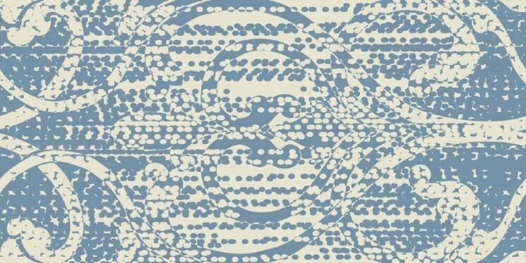 Панно Antiques Azure Digit+ 120x240 Wide And Style Plus ABK з колекції Wide And Style Plus ABK