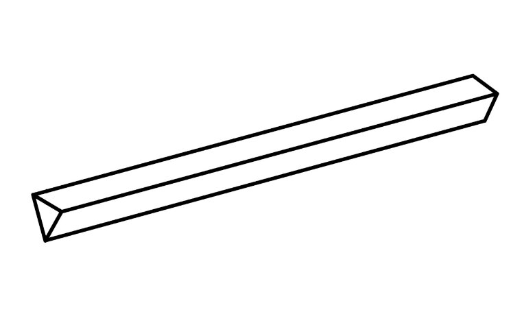 Кутовий елемент 1,2x60 I Pennelli Corner Piece Caffe’ 60 - I Pennelli - 142704 з колекції I Pennelli 14 Ora Italiana