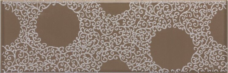 Декор (10x30) D/BUB.VI Decoro Bubble Visone - Silk з колекції Silk Tonalite