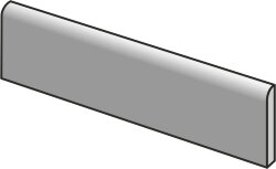 Плінтус 5x59,5 Battiscopa Prowalk Anthracite - Prowalk - PKB67R