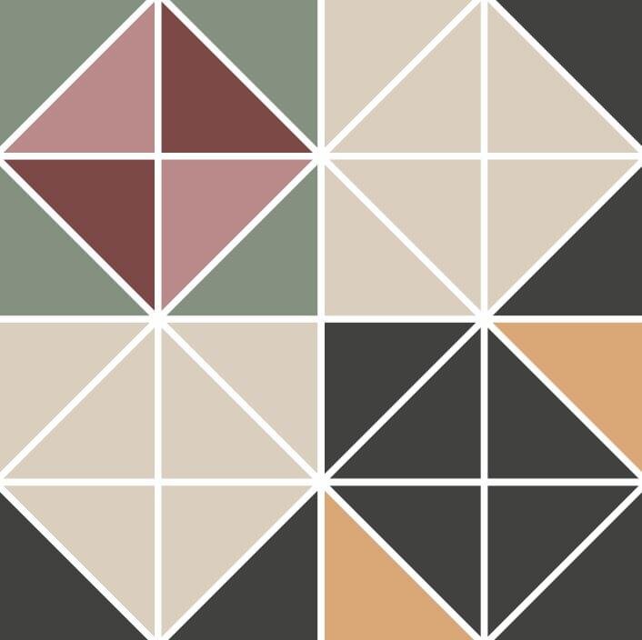 Декор B-1 Sheet 27.6x27.6 Budapest Top Cer з колекції Budapest TopCer