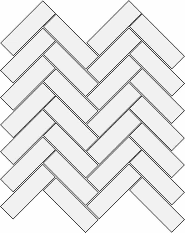 Мозаїка 30x30 NB56 Milk Mosaico Spina Edimax Astor More з колекції More EdimaxAstor