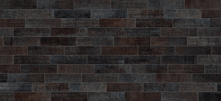 Плитка 7,5x30 Tex. Dark - Textile - D564 з колекції Textile Marca Corona Плитка 7,5x30 Tex. Dark - Textile - D564 з колекції Textile Marca Corona