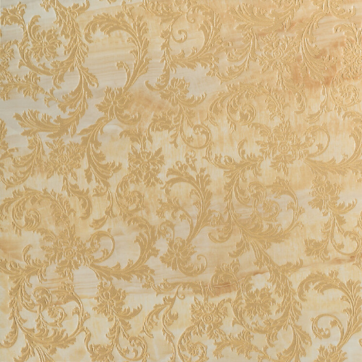 Декор (58.5x58.5) 2407020 Mod. Barocco Oro - Marble з колекції Marble Versace Декор (58.5x58.5) 2407020 Mod. Barocco Oro - Marble з колекції Marble Versace