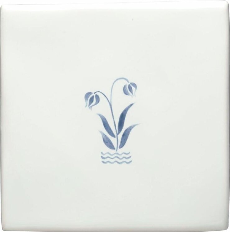 Декор Delft Flowers Tulipa 12.7x12.7 Classic Winchester з колекції Classic Winchester