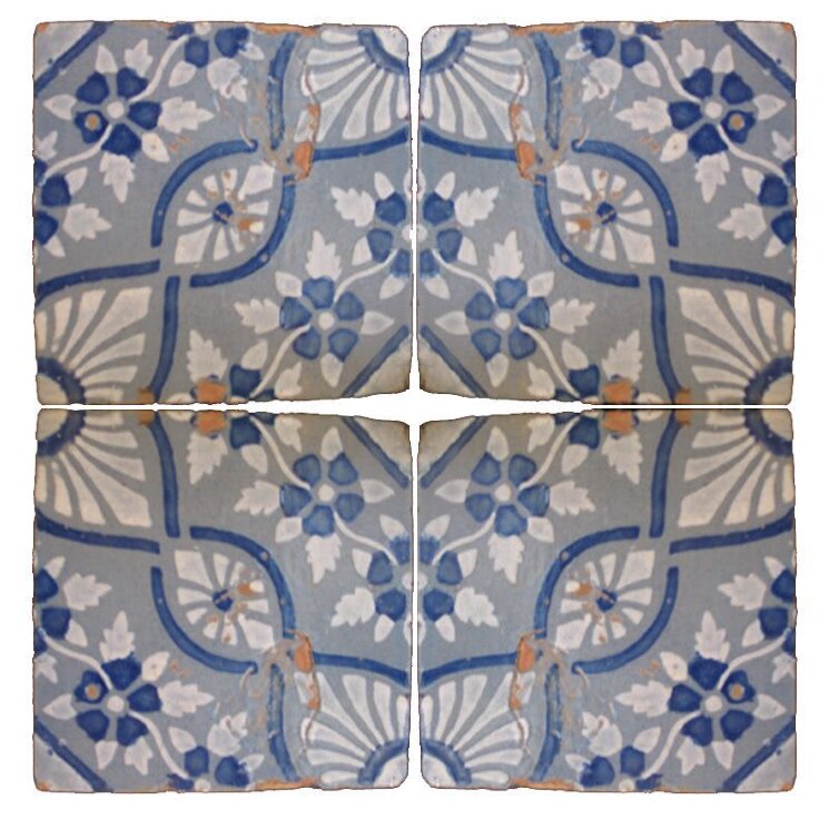 Декор (15x15) Piastrelle Maioliche Repro 070/B - Maioliche Repro з колекції Maioliche Repro Scianna