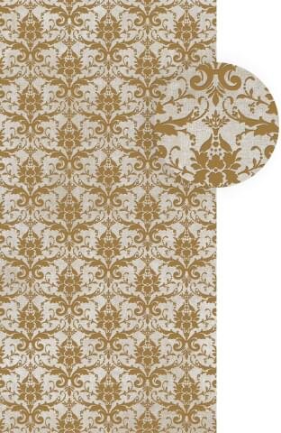 Декор Decoro Broccato Bianco Oro Ret 120x240 Tesori Cedit з колекції Tesori Cedit