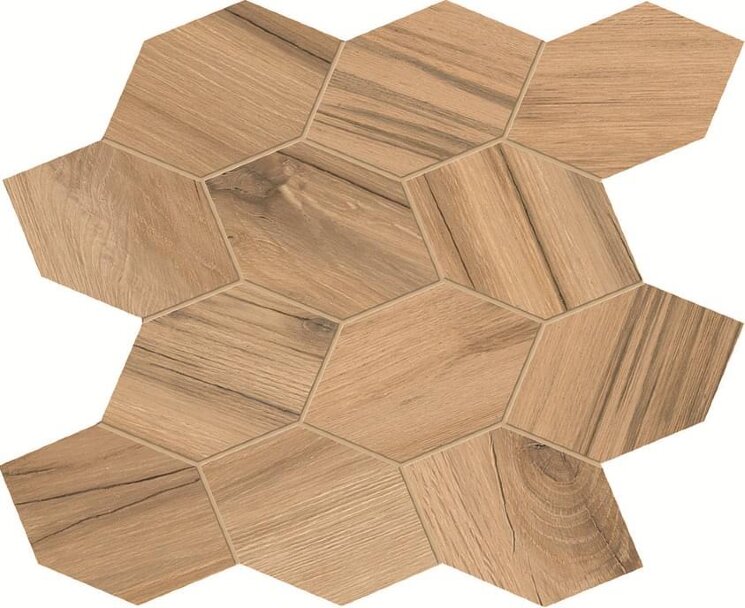 Мозаїка Mosaico Turtle Quercia Recuperata 29.8x31.6 Provoak Provenza з колекції Provoak Provenza