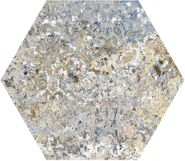 Плитка 25X29 Carpet Vestige Hexagon Carpet Aparici з колекції Carpet Aparici