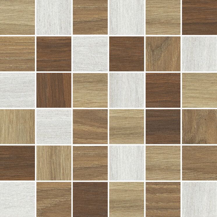 Мозаїка 30x30 Woodsense Mosaico Mix-Woodsense-220856 з колекції Woodsense Colorker