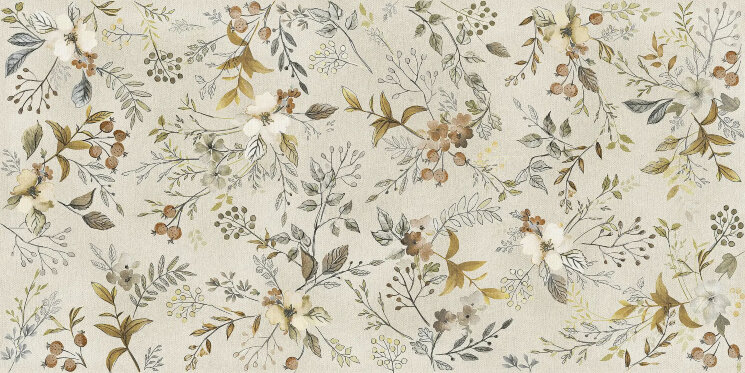 Плитка Hds Wildflowers Rett - 60x120 GCDSWILDFLR Deco Studio з колекції Deco Studio Del Conca