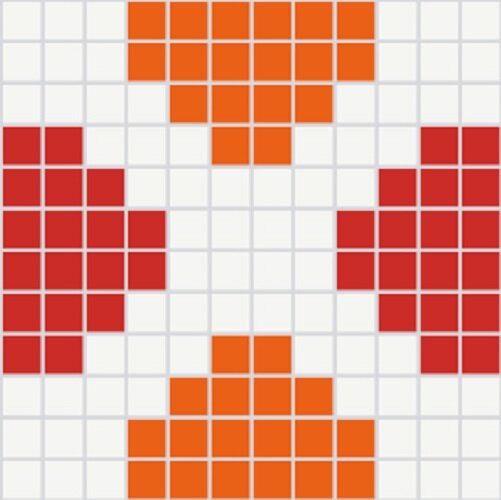 Мозаїка 33,33x33,33 Sunrise 1-Palm Springs з колекції Palm Springs Hisbalit