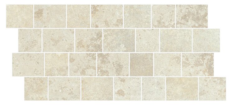 Мозаїка 28.4x59.4 MAR0 Uniche Cadiz Mosaico Spaccatella Str Marazzi Uniche з колекції Uniche Marazzi