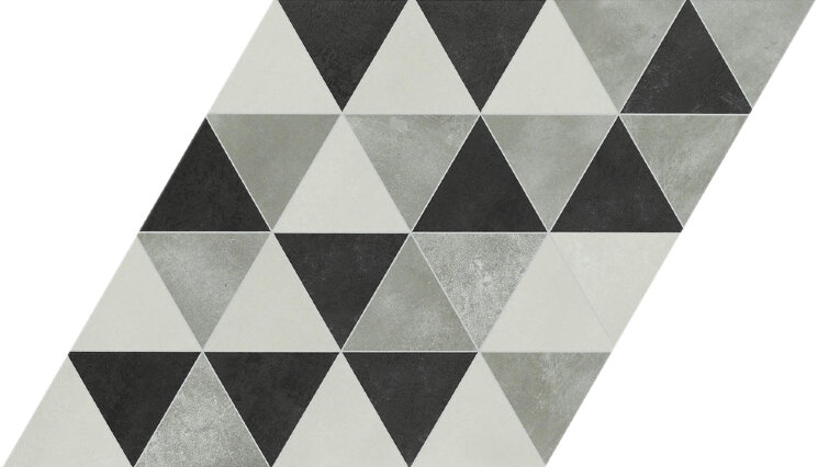Плитка 40x70 Diamond Triangle Concrete-Diamond Triangle з колекції Diamond Triangle Realonda