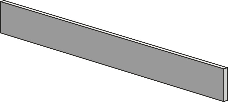 Плінтус 44,5x8 Rodapie Couvet Vison-Couvet-FN9T69C141 з колекції Couvet Roca