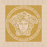 Декор 9,8x9,8 Fir. Med. Nat Mile/Oro - Meteorite - 47135 з колекції Meteorite Versace