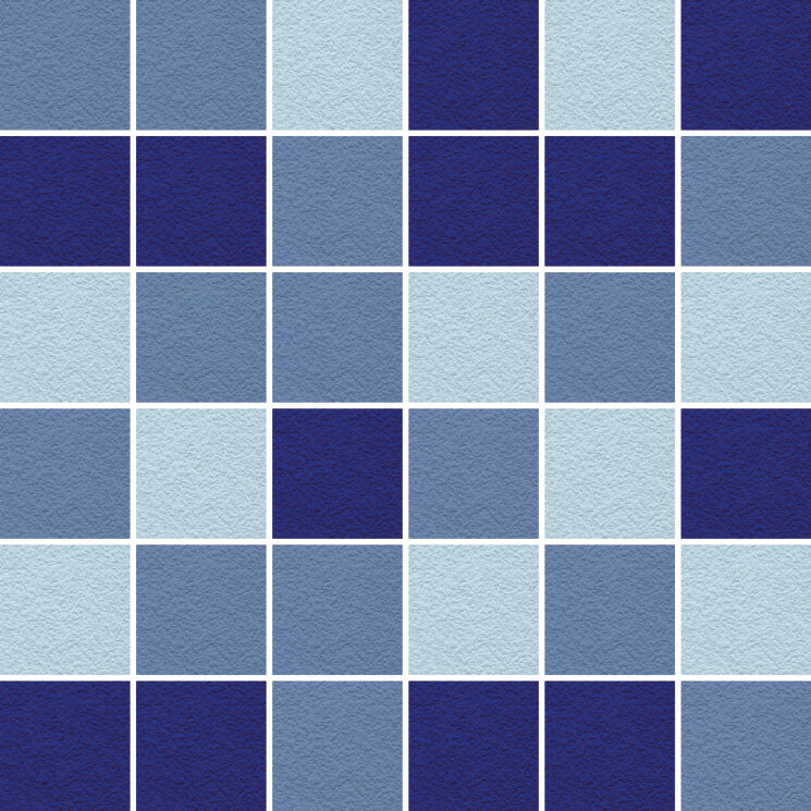 Мозаїка 30x30 Rf Azzurro - 33 +Rf Blu Avio - 33 +Rf Cobalto - 33 - Flooring Mix R10 B (A+B) - M RF 03 з колекції Flooring Mix R10 B (A+B) Vogue