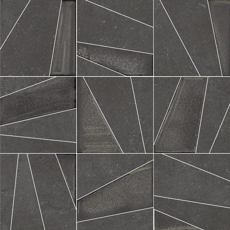 60x60 Y12151001 Flanders GraphiteD?cor Set 20X20 Steuler Flanders з колекції Flanders Steuler