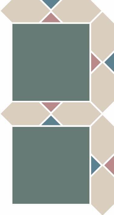 Декор K-2 Sheet 19.6x39.3 Kaliningrad Top Cer з колекції Kaliningrad TopCer