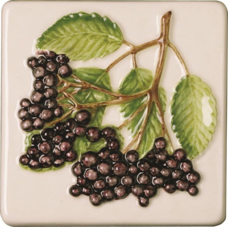 Декор Blackcurrants 10x10 La Belle Original Style з колекції La Belle Original Style Декор Blackcurrants 10x10 La Belle Original Style з колекції La Belle Original Style