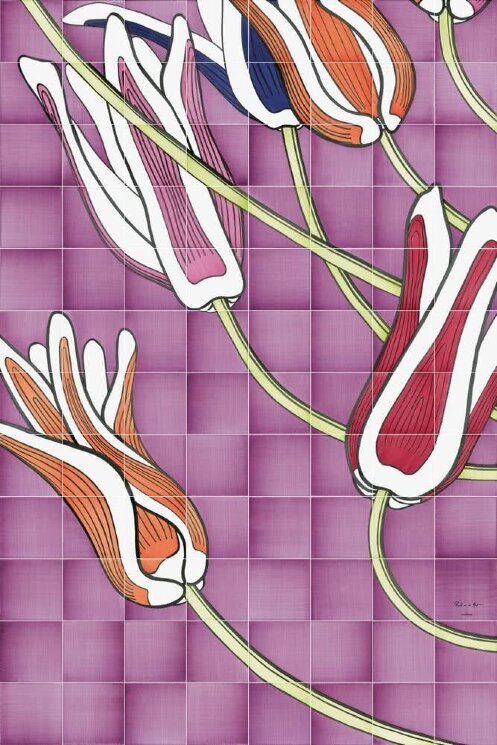 Декор (160x240) Tuli-Art 3 (set 96pcs)  lucido - Tuli-Art з колекції Tema E Variazione Bardelli