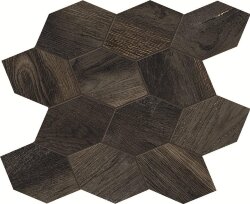 Мозаїка Mosaico Turtle Nero Bruciato 29.8x31.6 Provoak Provenza
