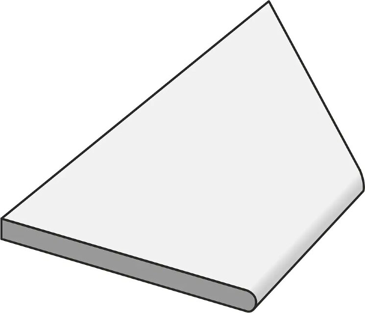 Бортик для басейну Surround Ang Tor Dx Draft Strut 20 Mm - 30x60 PGDSD1B Surround з колекції Surround Panaria