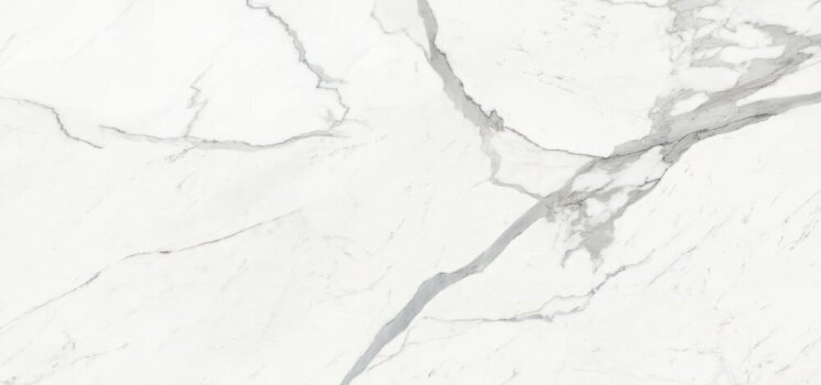 Плитка Statuario Lux Vc Sq 6 mm 120x260 Marble Experience Impronta з колекції Marble Experience Impronta
